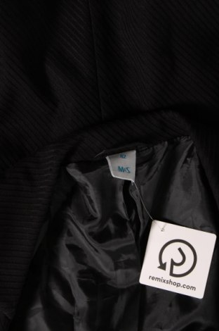 Γυναικείο παλτό Marks & Spencer, Μέγεθος L, Χρώμα Μαύρο, Τιμή 53,00 €