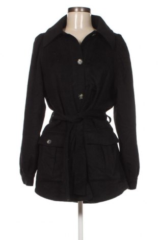 Γυναικείο παλτό Monki, Μέγεθος S, Χρώμα Μαύρο, Τιμή 15,31 €