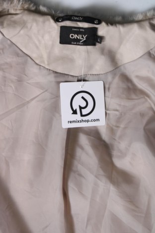 Palton de femei ONLY, Mărime L, Culoare Ecru, Preț 75,99 Lei
