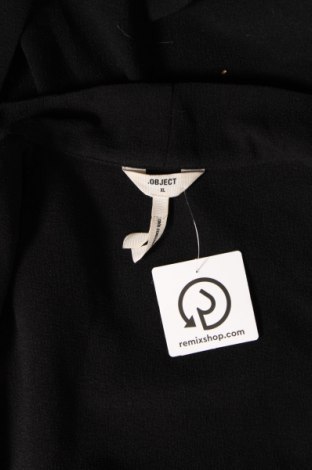 Γυναικείο παλτό Object, Μέγεθος XL, Χρώμα Μαύρο, Τιμή 14,79 €