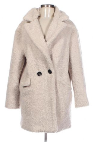 Palton de femei Pull&Bear, Mărime M, Culoare Ecru, Preț 140,79 Lei