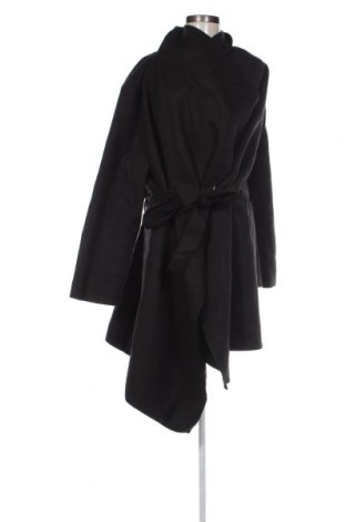 Γυναικείο παλτό SHEIN, Μέγεθος 3XL, Χρώμα Μαύρο, Τιμή 46,33 €