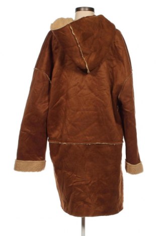 Dámský kabát  SHEIN, Velikost 3XL, Barva Hnědá, Cena  512,00 Kč