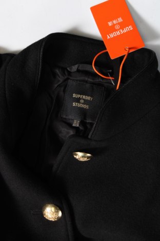 Dámsky kabát  Superdry, Veľkosť L, Farba Čierna, Cena  67,84 €