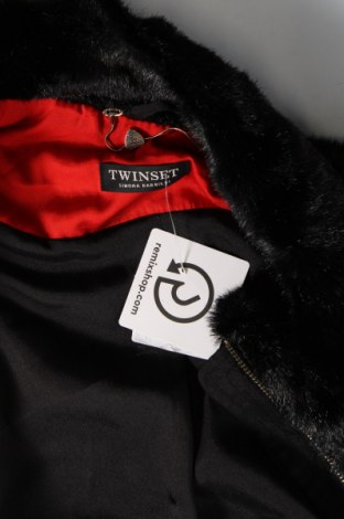 Damenmantel TWINSET, Größe L, Farbe Schwarz, Preis € 119,69