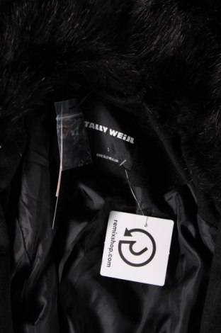 Дамско палто Tally Weijl, Размер S, Цвят Черен, Цена 63,64 лв.