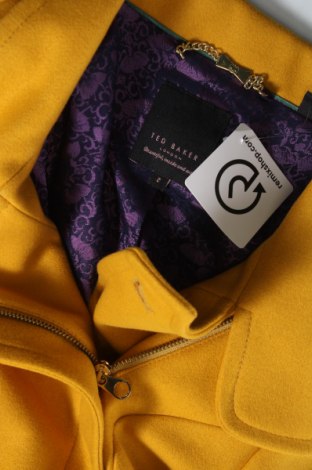 Γυναικείο παλτό Ted Baker, Μέγεθος XS, Χρώμα Κίτρινο, Τιμή 98,58 €