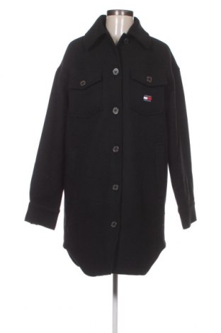 Dámsky kabát  Tommy Jeans, Veľkosť S, Farba Čierna, Cena  106,26 €