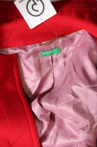 Damski płaszcz United Colors Of Benetton, Rozmiar S, Kolor Czerwony, Cena 78,81 zł
