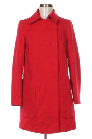 Дамско палто United Colors Of Benetton, Размер S, Цвят Червен, Цена 26,40 лв.