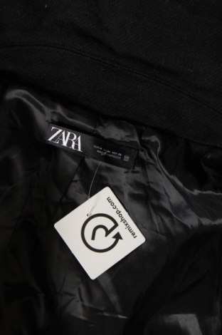 Damenmantel Zara, Größe M, Farbe Schwarz, Preis 17,51 €