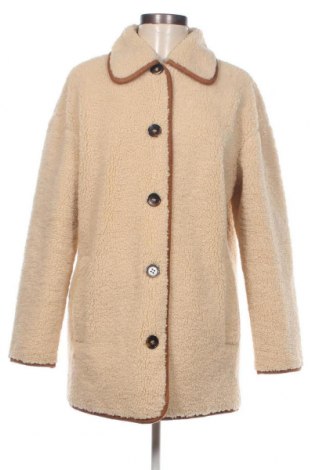 Дамско палто Zara, Размер XS, Цвят Екрю, Цена 40,80 лв.