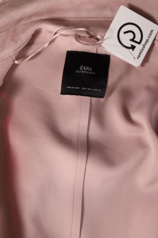 Γυναικείο παλτό Zara, Μέγεθος L, Χρώμα Σάπιο μήλο, Τιμή 34,02 €