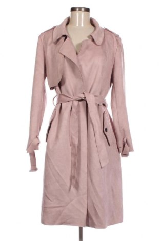 Дамско палто Zara, Размер L, Цвят Пепел от рози, Цена 55,00 лв.