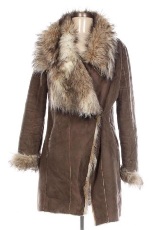 Дамско палто Zara, Размер M, Цвят Кафяв, Цена 40,80 лв.