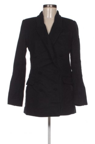 Дамско палто Zara, Размер S, Цвят Черен, Цена 14,96 лв.