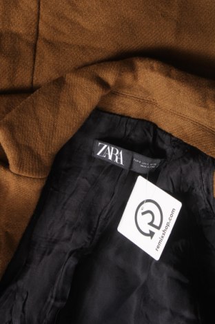 Dámský kabát  Zara, Velikost S, Barva Béžová, Cena  401,00 Kč