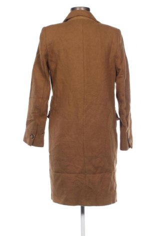 Дамско палто Zara, Размер S, Цвят Бежов, Цена 22,44 лв.