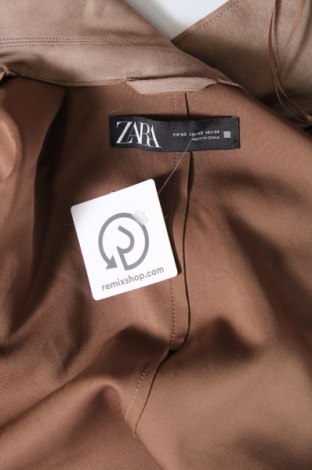 Palton de femei Zara, Mărime XS, Culoare Bej, Preț 72,37 Lei