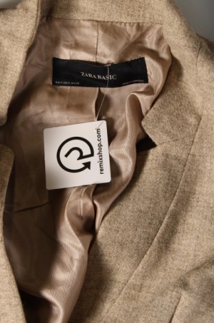 Dámský kabát  Zara, Velikost S, Barva Béžová, Cena  434,00 Kč