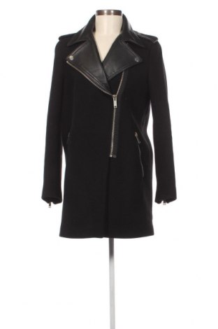Palton de femei Zara, Mărime M, Culoare Negru, Preț 104,08 Lei