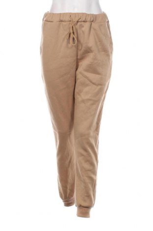 Γυναικείο παντελόνι fleece SHEIN, Μέγεθος S, Χρώμα  Μπέζ, Τιμή 3,59 €