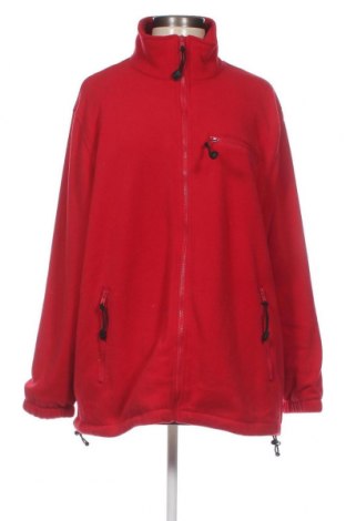 Γυναικεία ζακέτα fleece, Μέγεθος XXL, Χρώμα Κόκκινο, Τιμή 13,75 €