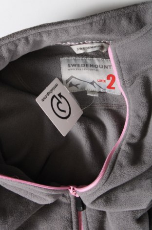 Γυναικεία ζακέτα fleece Swedemount, Μέγεθος S, Χρώμα Γκρί, Τιμή 21,03 €