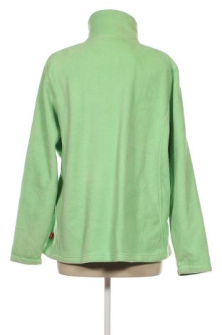 Γυναικεία ζακέτα fleece Vittorio Rossi, Μέγεθος XXL, Χρώμα Πράσινο, Τιμή 9,65 €