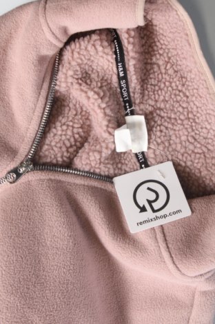 Γυναικείο μπουφάν fleece H&M Sport, Μέγεθος M, Χρώμα Σάπιο μήλο, Τιμή 27,84 €