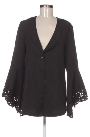 Γυναικείο σακάκι, Μέγεθος XL, Χρώμα Μαύρο, Τιμή 15,46 €