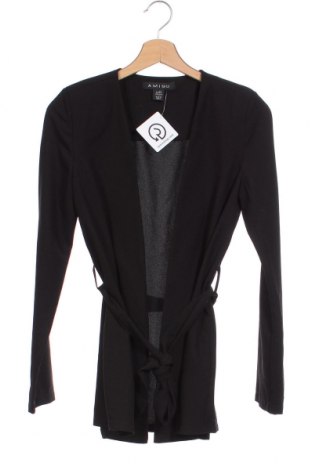 Γυναικείο σακάκι Amisu, Μέγεθος XS, Χρώμα Μαύρο, Τιμή 20,15 €