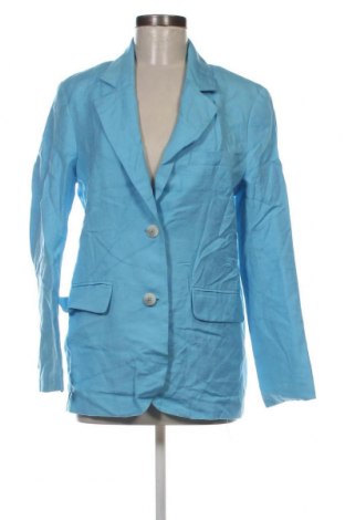 Γυναικείο σακάκι Bershka, Μέγεθος XS, Χρώμα Μπλέ, Τιμή 16,33 €