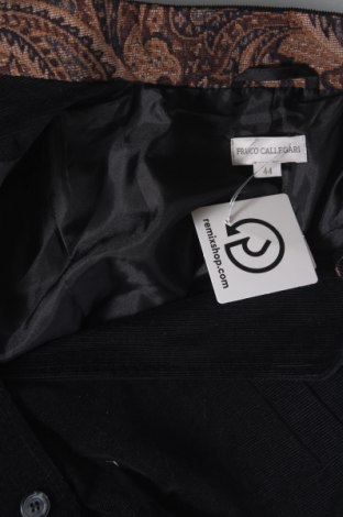 Дамско сако Franco Callegari, Размер XL, Цвят Черен, Цена 14,52 лв.