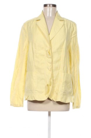 Γυναικείο σακάκι Frank Walder, Μέγεθος XL, Χρώμα Κίτρινο, Τιμή 39,88 €