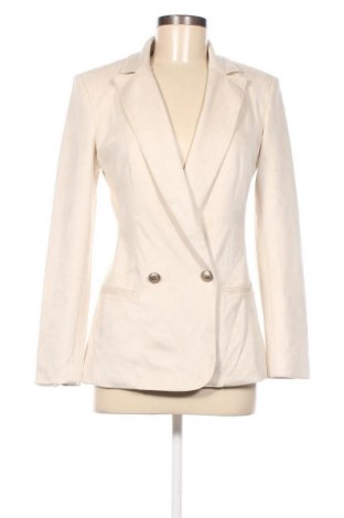 Γυναικείο σακάκι Guess, Μέγεθος S, Χρώμα Εκρού, Τιμή 81,96 €