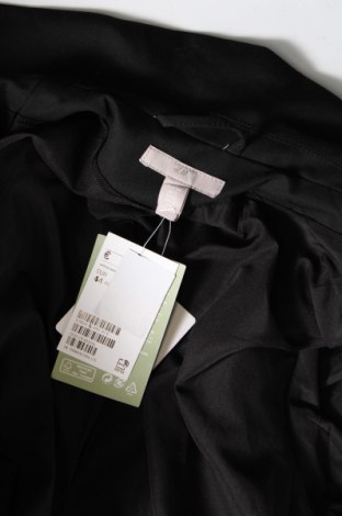 Дамско сако H&M, Размер XL, Цвят Черен, Цена 28,00 лв.