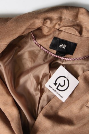 Дамско сако H&M, Размер S, Цвят Кафяв, Цена 19,80 лв.