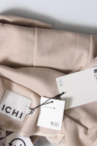 Γυναικείο σακάκι Ichi, Μέγεθος M, Χρώμα  Μπέζ, Τιμή 19,07 €