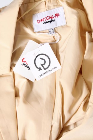 Γυναικείο σακάκι Jennyfer, Μέγεθος M, Χρώμα  Μπέζ, Τιμή 29,22 €
