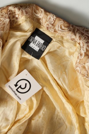 Γυναικείο σακάκι Orna Farho, Μέγεθος M, Χρώμα  Μπέζ, Τιμή 58,59 €