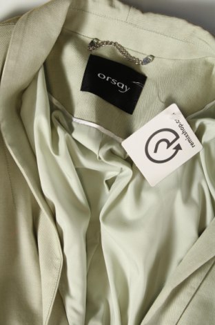 Γυναικείο σακάκι Orsay, Μέγεθος XL, Χρώμα Πράσινο, Τιμή 22,51 €