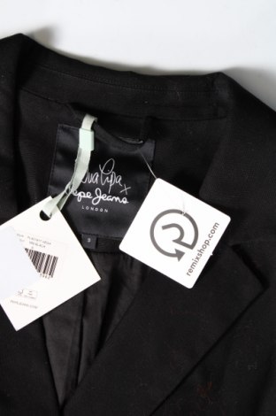Γυναικείο σακάκι Pepe Jeans, Μέγεθος S, Χρώμα Μαύρο, Τιμή 52,99 €