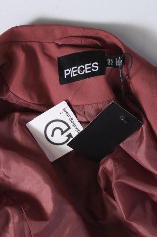 Дамско сако Pieces, Размер XL, Цвят Розов, Цена 93,00 лв.