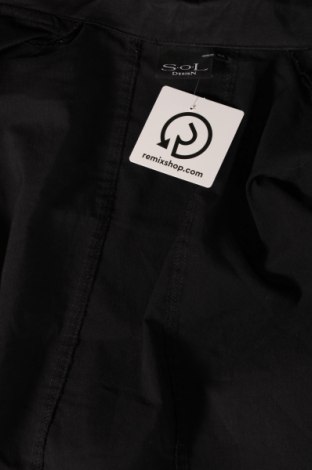Дамско сако S.o.l Design, Размер L, Цвят Черен, Цена 48,83 лв.