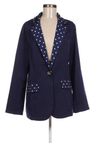 Γυναικείο σακάκι SHEIN, Μέγεθος XL, Χρώμα Μπλέ, Τιμή 22,51 €
