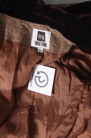 Γυναικείο σακάκι Together, Μέγεθος M, Χρώμα Καφέ, Τιμή 8,98 €