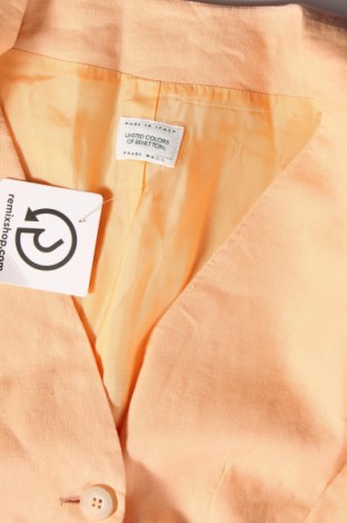 Дамско сако United Colors Of Benetton, Размер M, Цвят Оранжев, Цена 25,09 лв.