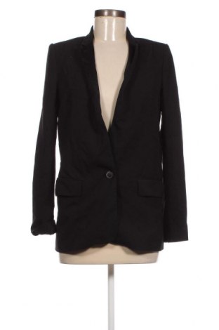 Дамско сако Zara, Размер S, Цвят Черен, Цена 20,04 лв.