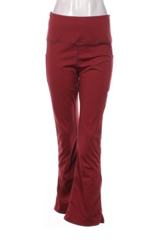 Γυναικείο αθλητικό παντελόνι, Μέγεθος L, Χρώμα Κόκκινο, Τιμή 21,77 €